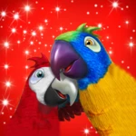 Logo of Talking Parrot Couple Free android Application 